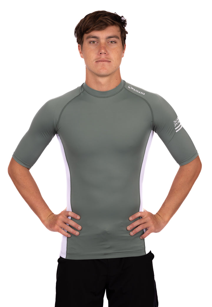 Olive Short Sleeve Rashguard