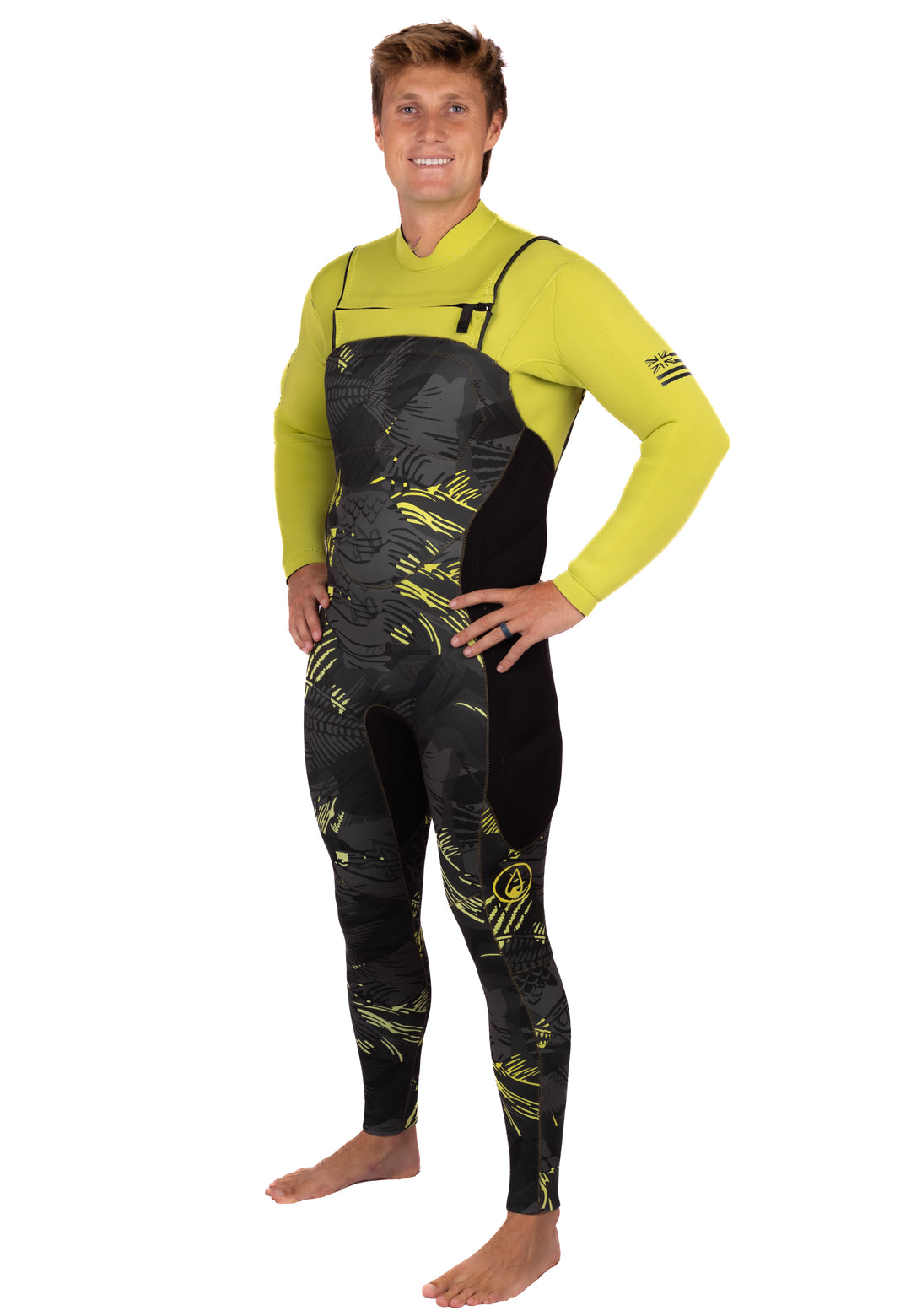 Men's Lime Fishbone Impact 5/4 Steamer