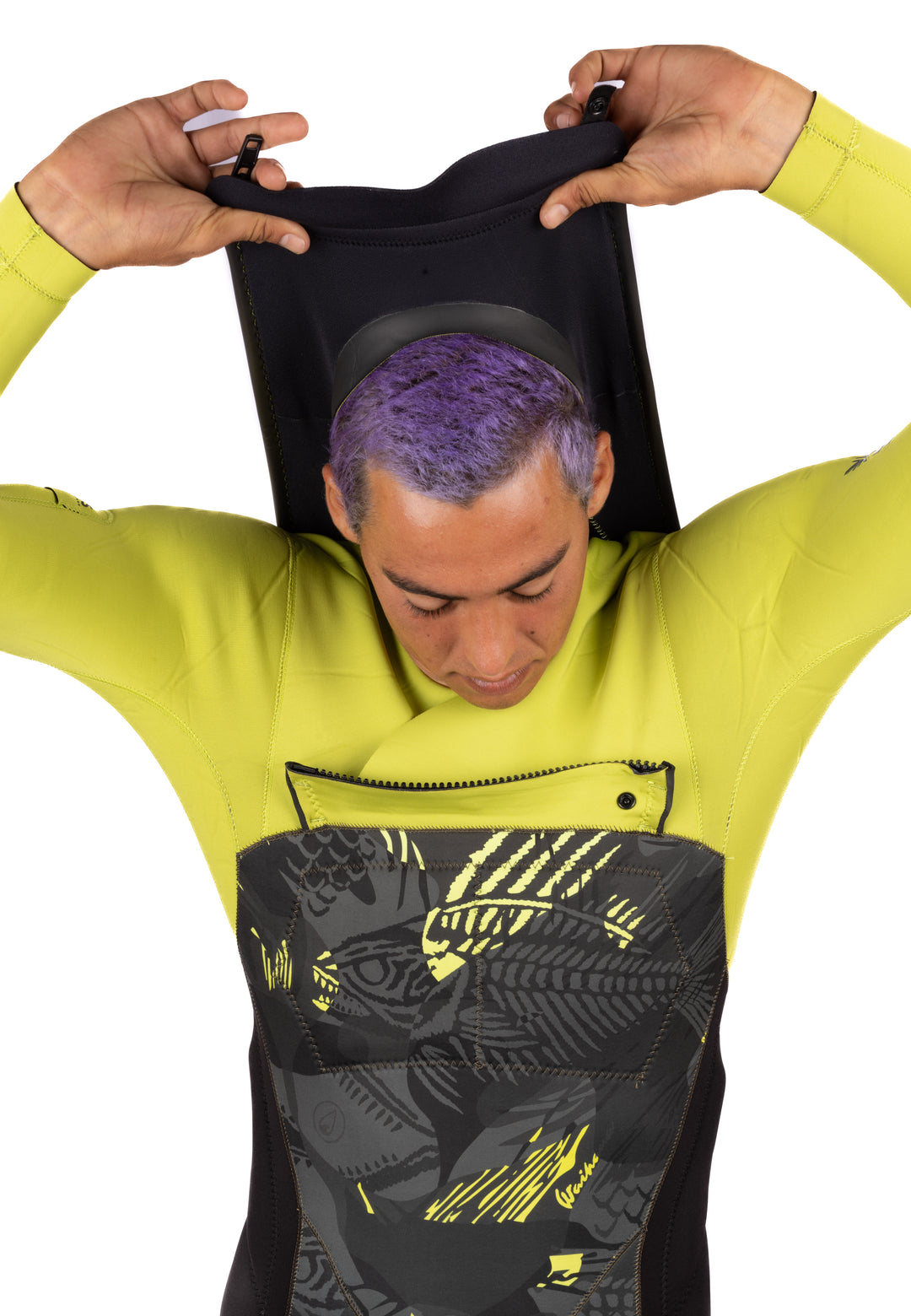 Men's Lime Fishbone Impact Spring Suit