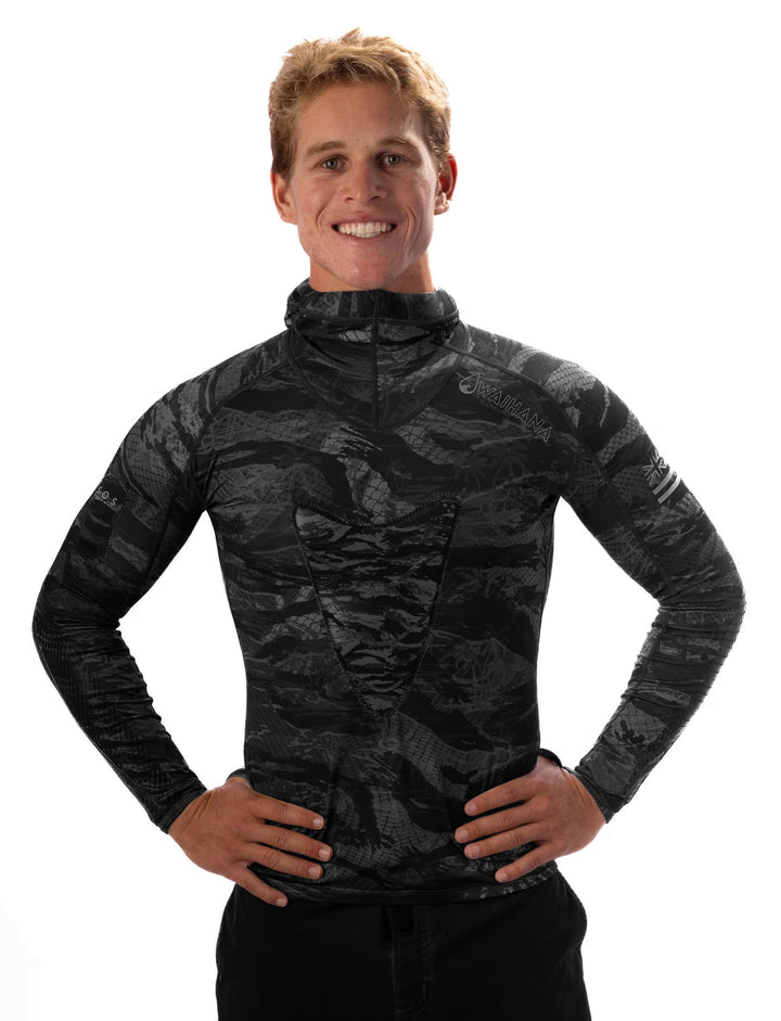 Tropicam Black Rashguard
